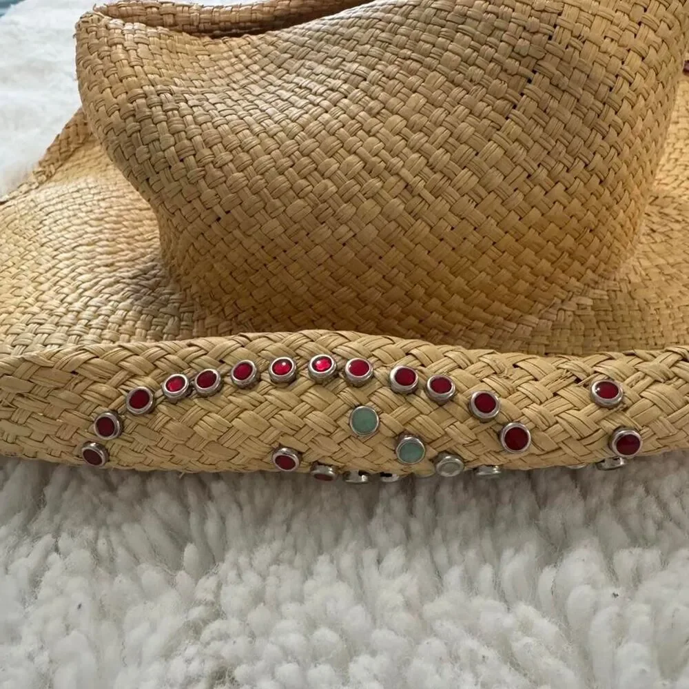 Bullhide Women's Tan and Yellow Hat